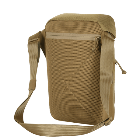 M-Tac Magnet XL-veske Elite Hex med skulderrem og FidLock-lukking i beige farge.