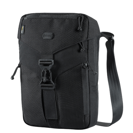M-Tac Magnet XL-veske Elite Hex med skulderrem og FidLock-låsesystem i svart design.