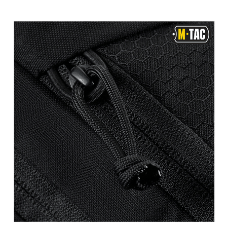 M-Tac Magnet XL-veske Elite Hex med FidLock-lukking og Velcro-panel i svart design.