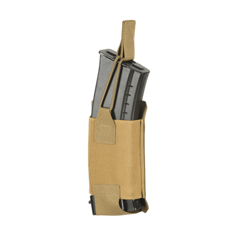 M‑Tac Elastisk Single Magazine Pouch Elite, kompakt og funksjonell AK/AR-magasinholder, Cordura 500D, MOLLE-kompatibel