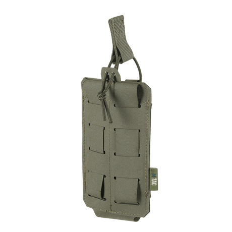 M‑Tac Elastisk Single Magazine Pouch Elite for AK/AR-magasin, laget av Cordura 500D, kompatibel med MOLLE Laser Cut-monteringssystem.
