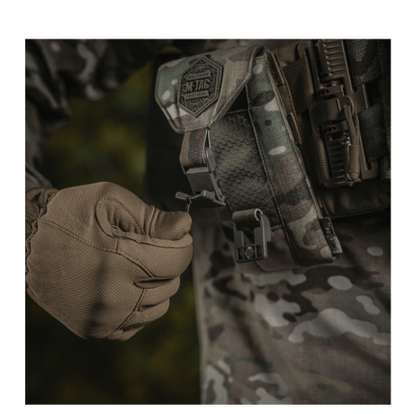 Bilde av M-Tac Smartphonelomme Elite Large Hex i camo, laget av slitesterkt CORDURA HEX-materiale med WJ magnetisk spenne.