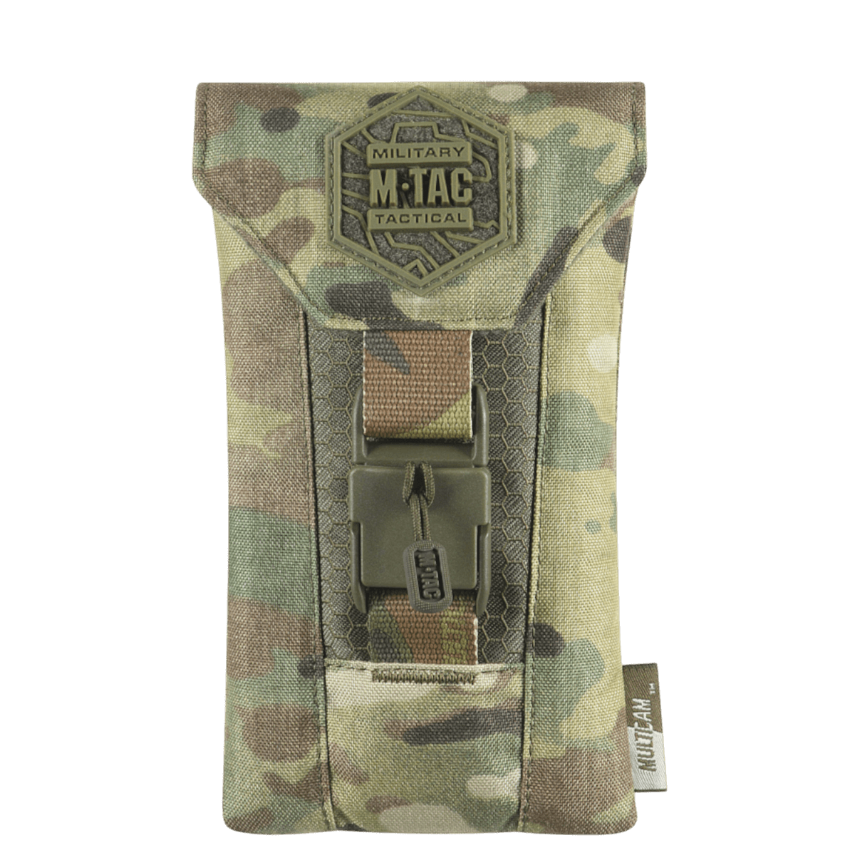 M-Tac Smartphone Lomme Elite Large Hex, stilfuldt smartphone-etui i holdbart CORDURA HEX med magnetisk WJ lukning, camouflage-design