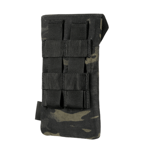 M-Tac Smartphone Lomme Elite Large Hex i slitesterkt CORDURA HEX-materiale med WJ magnetisk spenne i svart design.