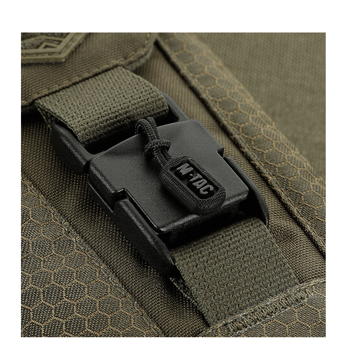 M-Tac Smartphone Lomme Elite Large Hex i CORDURA HEX med WJ spænde til sikker opbevaring af smartphones op til 6,5 tommer.