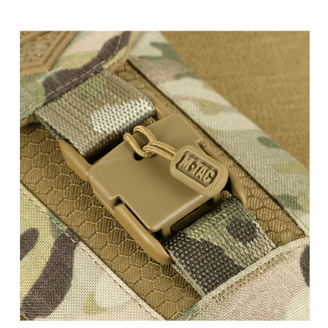 M-Tac Smartphonelomme Elite Large Hex med WJ magnetisk spenne og slitesterkt CORDURA HEX-materiale, kamuflasjedesign.