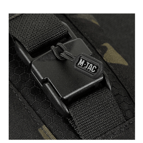 M-Tac Smartphone Lomme Elite Large Hex lukking med WJ magnetisk spenne i svart og HEX-CORDURA-materiale.