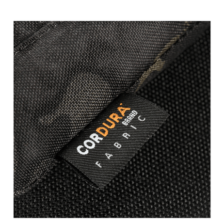 Merket på M-Tac Smartphone Lomme Elite Large Hex laget av CORDURA-materiale.