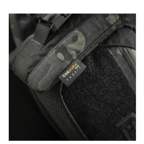 M-Tac Smartphone Lomme Elite Large Hex i slitesterkt CORDURA HEX-materiale, svart, tetthet 1000D, med WJ magnetisk spenne.