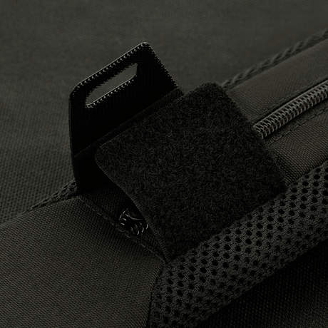 Nærbilde av M-Tac Skulderrempute 40 mm Elite med robust Cordura-materiale og 3D-mesh for ventilasjon og komfort.