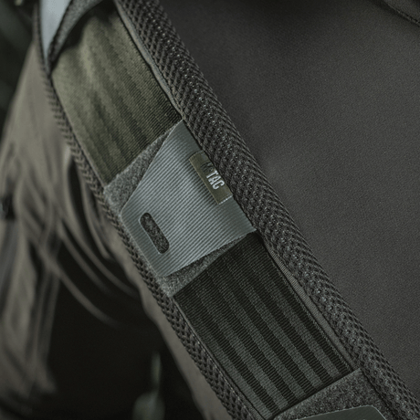 M‑Tac skulderrempute 50 mm Elite i Cordura med 3D mesh for økt komfort og vektfordeling over skulderen.