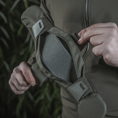 M‑Tac skulderrempute 50 mm Elite i slitesterkt Cordura-materiale med 3D mesh ventilasjonssystem.
