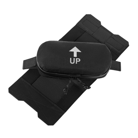 M‑Tac Horizontal Medical Pouch Elite, praktisk feltkit for førstehjelp, laget av Cordura 500D med YKK AquaGuard glidelås.