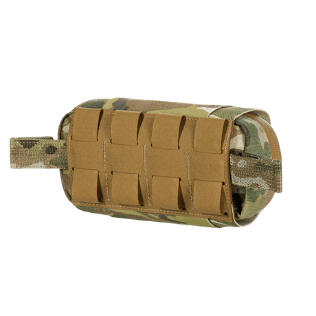 M‑Tac Horizontal Medical Pouch Elite i kamuflasjedesign med Cordura 500D og vanntett YKK AquaGuard-glidelås.