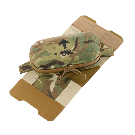 M‑Tac Horizontal Medical Pouch Elite, praktisk førstehjelpskit for feltet med Cordura 500D og vanntett YKK AquaGuard-glidelås.