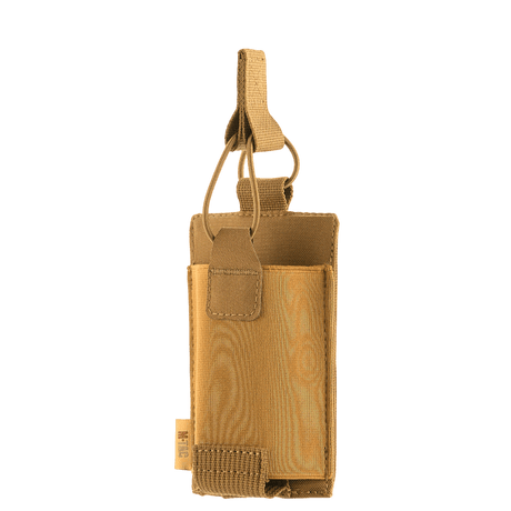 M-Tac elastisk lomme for 1 magasin Elite Cordura i coyote med slitesterkt materiale og design for sikker fiksering, galleri posisjon 1.
