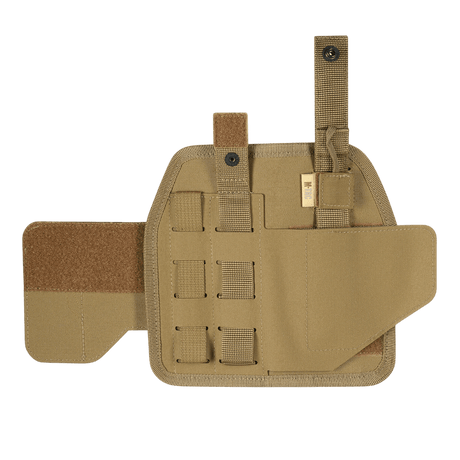 M-Tac universal taktisk hylster Elite venstre i laminert Cordura 500D med justerbar størrelse og NIJ-sertifisering, galleri posisjon 1.