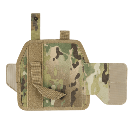 M-Tac universal taktisk hylster Elite venstre i laminert Cordura 500D med justerbar størrelse og NIJ-sertifisering, galleri posisjon 1.