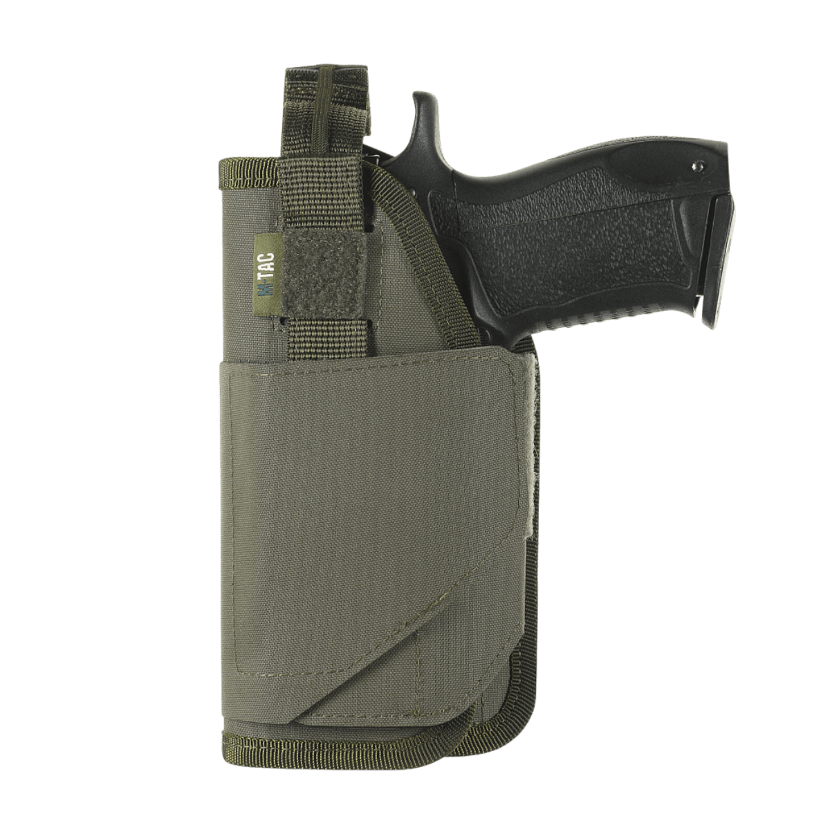 M-Tac Universal Taktisk Hylster Elite Venstre med justerbar Velcro og MOLLE-interface i Cordura 500D materiale til diverse pistoler