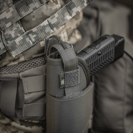 M-Tac universal taktisk hylster Elite venstre i laminert Cordura 500D med NIJ-sertifisering og justerbar størrelse, galleri posisjon 1.