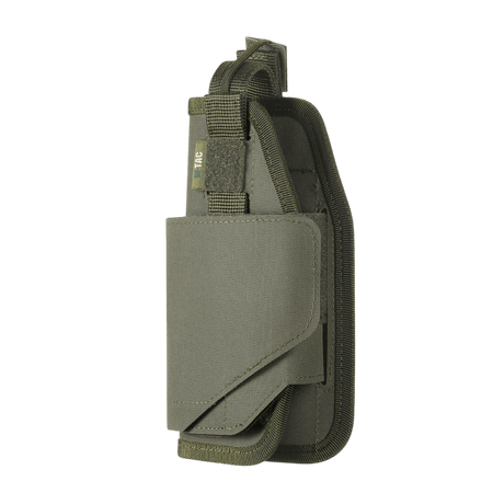 M-Tac universal taktisk hylster Elite venstre i laminert Cordura 500D med justerbar størrelse, NIJ-sertifisering, galleri posisjon 1.