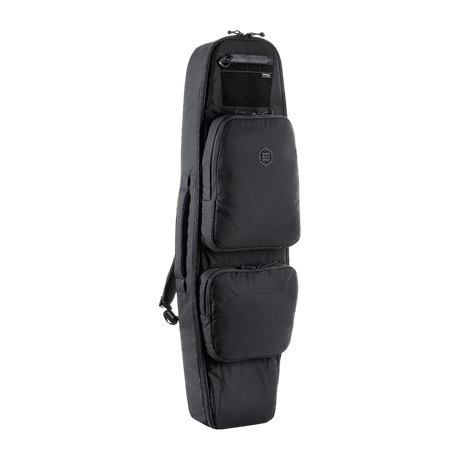 M‑Tac Gun Backpack Case 105 cm Elite Hex i sort, ideel til transport af våben som AR-15 og AK karbiner. Materiale: Cordura 500D.