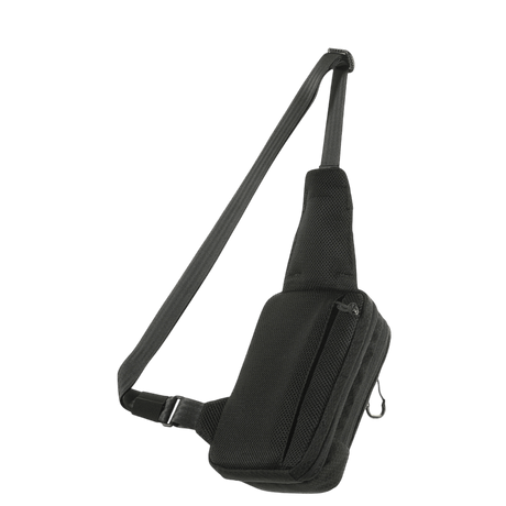M-Tac Sling pistolveske Elite Hex i svart, laget av slitesterk Cordura 1000D og Cordura Hex, med justerbar skulderrem og romslige rom.