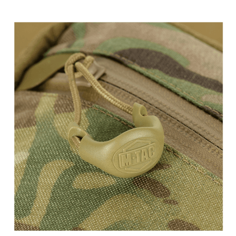 M-Tac Sling pistolveske Elite Hex med slitesterkt kamuflasje-Cordura og YKK-lynlås for sikker våpentransport.