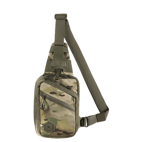M-Tac Sling pistolveske Elite Hex i slitesterkt Cordura 100D med justerbar skulderrem og YKK-lynlåser.