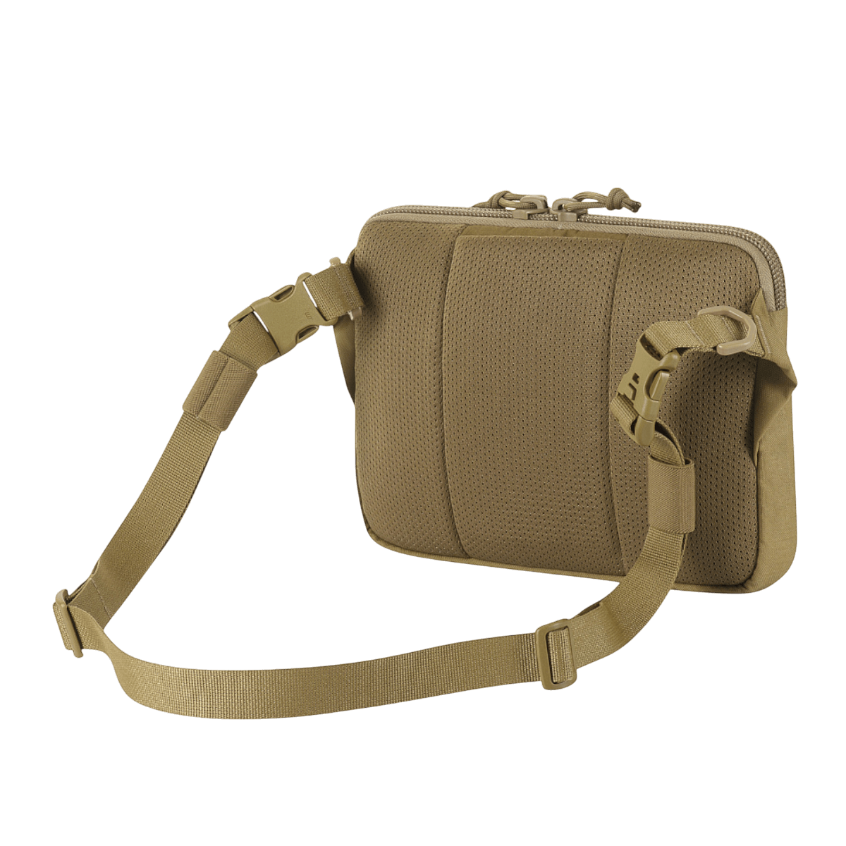 M-Tac Admin Taske Elite i slidstærk Cordura 500D med justerbar skulderrem, perfekt til stilfuld og funktionel opbevaring.