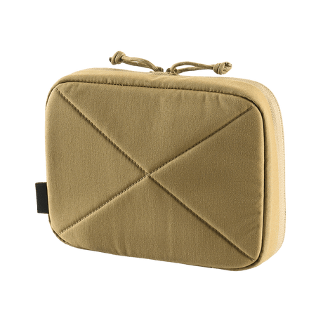 M-Tac Utility Organizer Slim Elite i beige Cordura 500D med ergonomisk design, egnet for EDC-kit og tilbehørsoppbevaring.