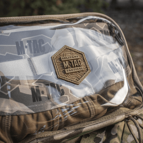 M-Tac Utility Organizer Slim Elite med gjennomsiktig PVC-folie for rask identifikasjon. Laget i slitesterkt Cordura 500D-materiale.