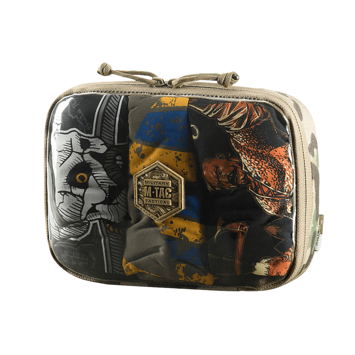 M-Tac Utility Organizer Slim Elite i Cordura 500D med PVC-forside til effektiv opbevaring af EDC-udstyr og tilbehør.