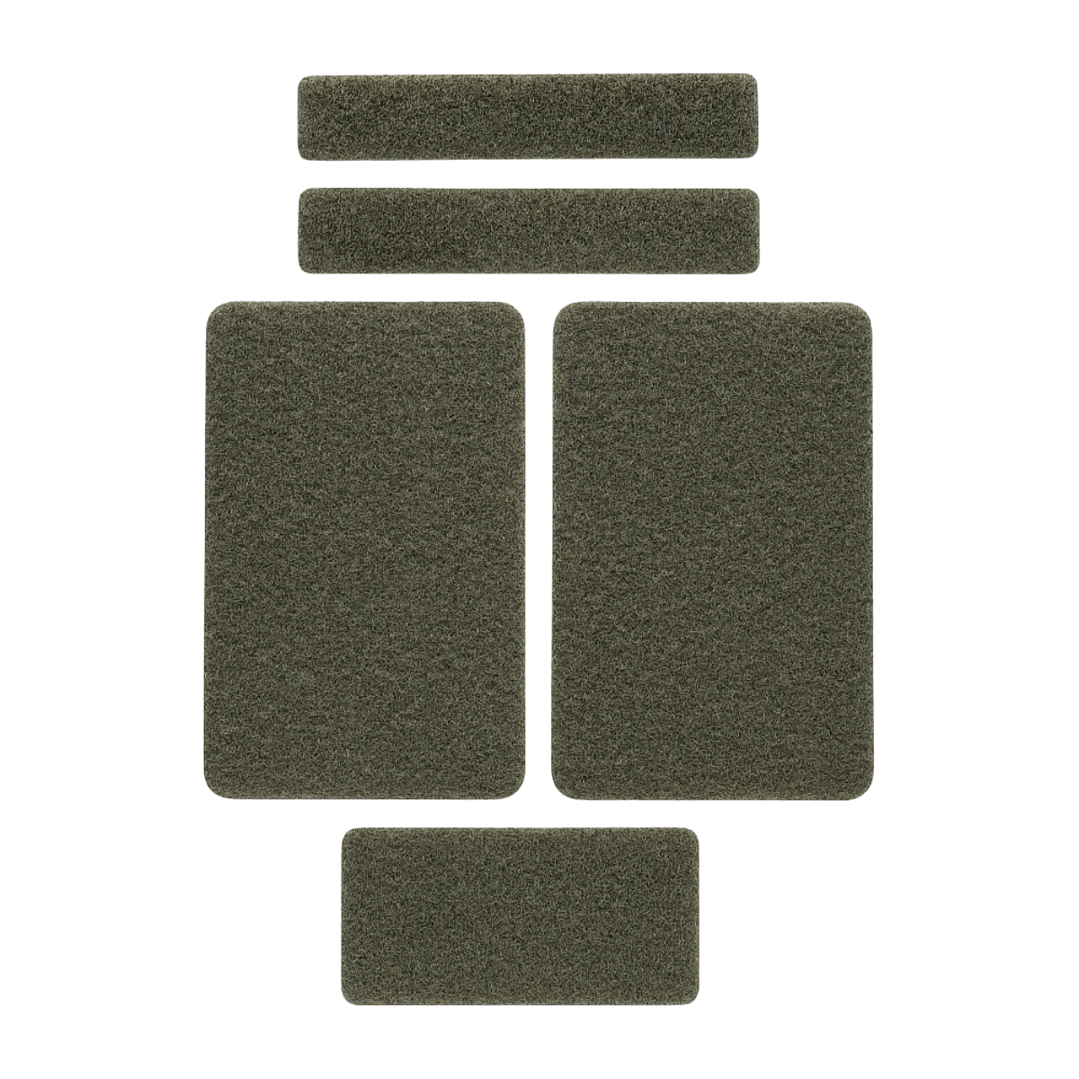 M-Tac Velcro-sæt 5 stk i MULTICAM camouflage til mærker og patches, syes på bælter, tasker. Materiale: Nylon.