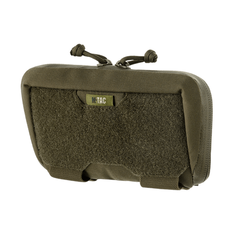 M-Tac Admin Pung Elite i slitesterk Cordura 500D med AquaGuard-glidelås, ideell for oppbevaring av dokumenter, mobiltelefon og småting.