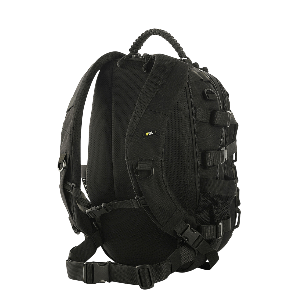 M-Tac Mission Pack Elite rygsæk, ergonomisk designet Cordura 1000D med MOLLE LASER CUT-system, sort.