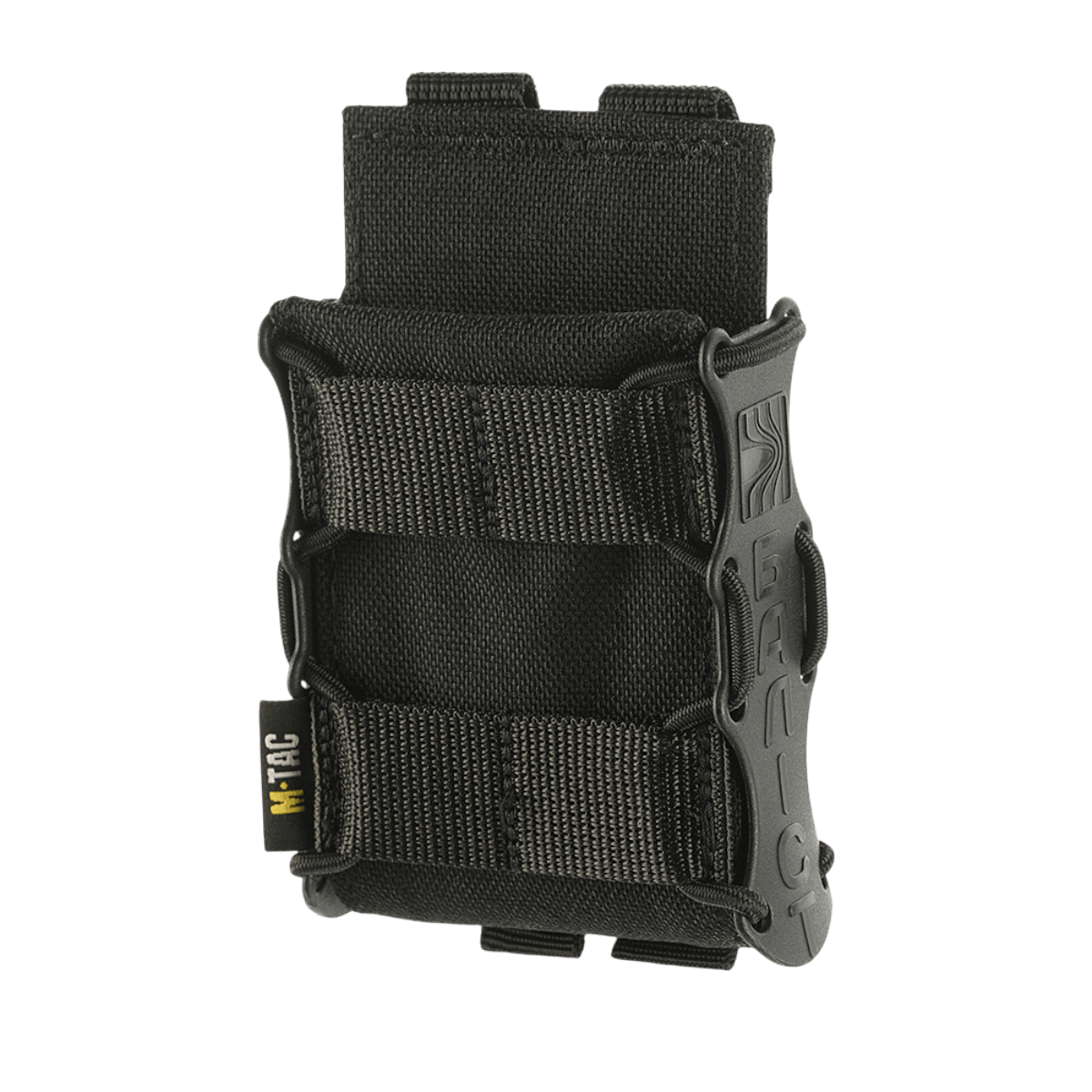 M-Tac Mag Lomme Kolchan til AK/AR Mini - Cordura 1000D magasinholder med MOLLE-system i sort, stødresistente plastikindsatser.