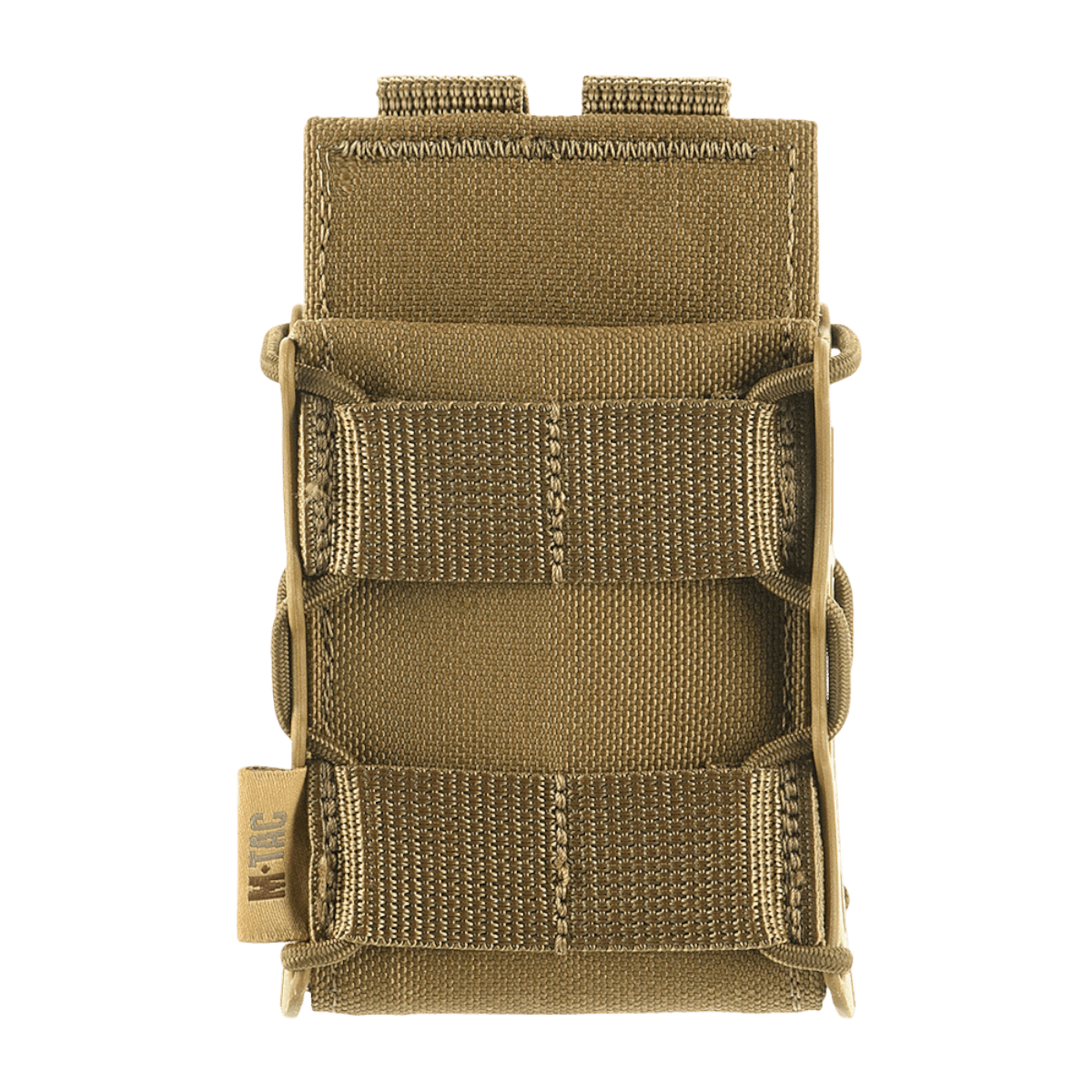 M-Tac Mag Lomme Kolchan til AK/AR Mini i holdbar Cordura 1000D med MOLLE-system, set forfra.