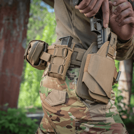 M-Tac pistolmagasinlomme Kolchan i holdbart Cordura med NIJ-sertifisering for taktisk oppbevaring og rask tilgang, galleri posisjon 1.