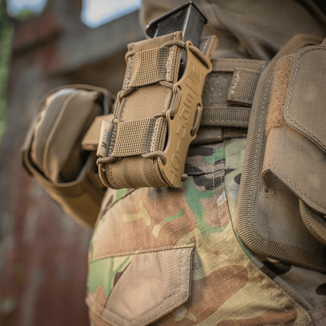 M-Tac pistolmagasinlomme Kolchan i Cordura med NIJ-sertifisering for taktisk magasinoppbevaring, vist i galleri posisjon 1.