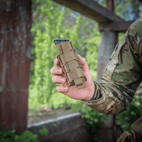 M-Tac pistolmagasinlomme Kolchan i slitesterkt Cordura med NIJ-sertifisering for taktisk magasinoppbevaring, galleri posisjon 1.