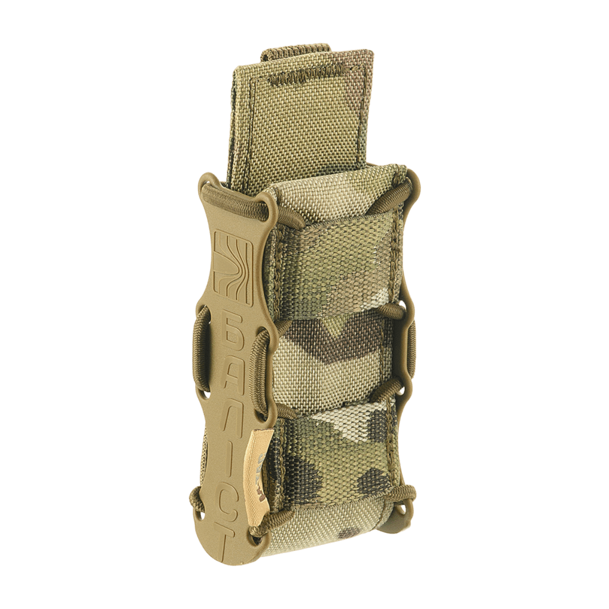 M-Tac Pistolmagasinlomme Kolchan i slidstærkt Cordura 1000D materiale, designet for sikker opbevaring og hurtig adgang til pistolmagasiner.