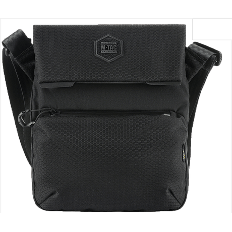 M-Tac Konvert Taske Elite i slitesterkt Cordura-materiale med justerbar rem og magnetlås.