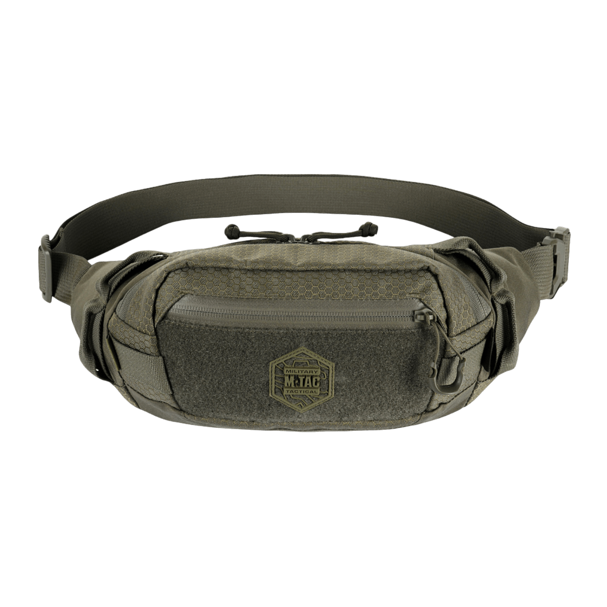 M‑Tac Bæltetaske Elite Hex - kompakt og funktionel taske i Cordura med YKK lynlåse, perfekt til hverdag eller taktisk brug.