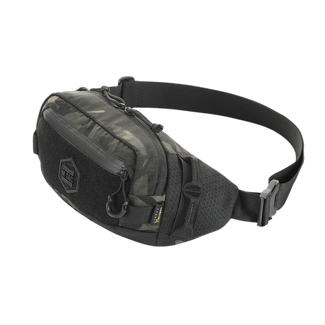 M‑Tac belteveske Elite Hex i Cordura, stilfull og funksjonell, perfekt for daglig eller taktisk bruk, med YKK-glidelåser og Woojin-spenner.