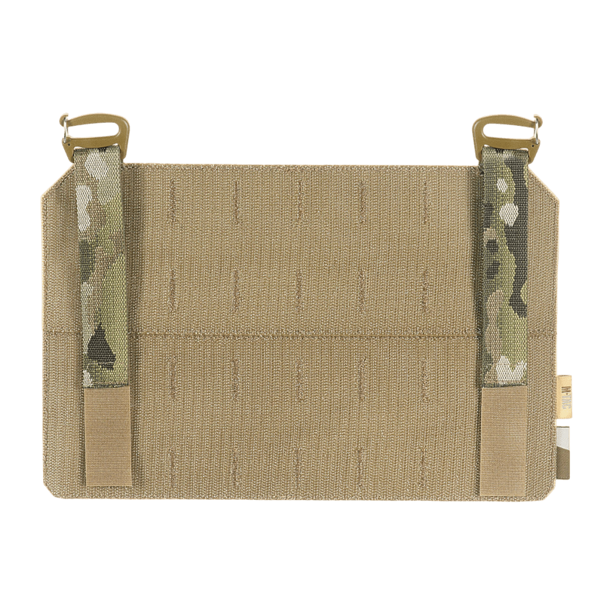 M-Tac Frontpanel til Plate Carrier Cuirass QRS XL, let og slidstærkt Cordura 500D materiale med MOLLE-system og Woojin-kroge.