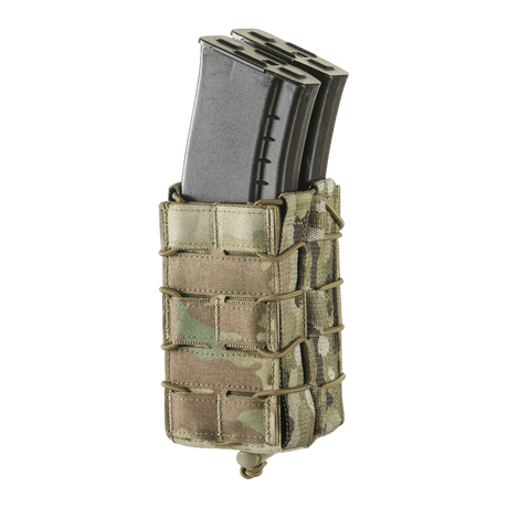 M-Tac dobbelt magasinhylster til AK Gen.3 med ladmagasiner i Cordura 1000D, designet for taktisk bruk og MOLLE-kompatibel.
