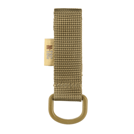 M-Tac feste med D-ring for MOLLE-system, kompakt og lett for taktisk bruk.