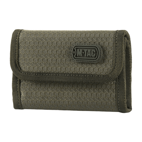M‑Tac Pung Elite Gen.II Hex kompakt og robust lommebok, ideell for oppbevaring, laget av Cordura Hex 1000D med YKK-glidelås.