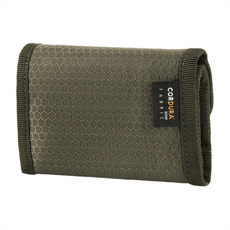M‑Tac Pung Elite Gen.II Hex - robust og kompakt lommebok i Cordura Hex 1000D med YKK-glidelås, perfekt for kontanter og kort.